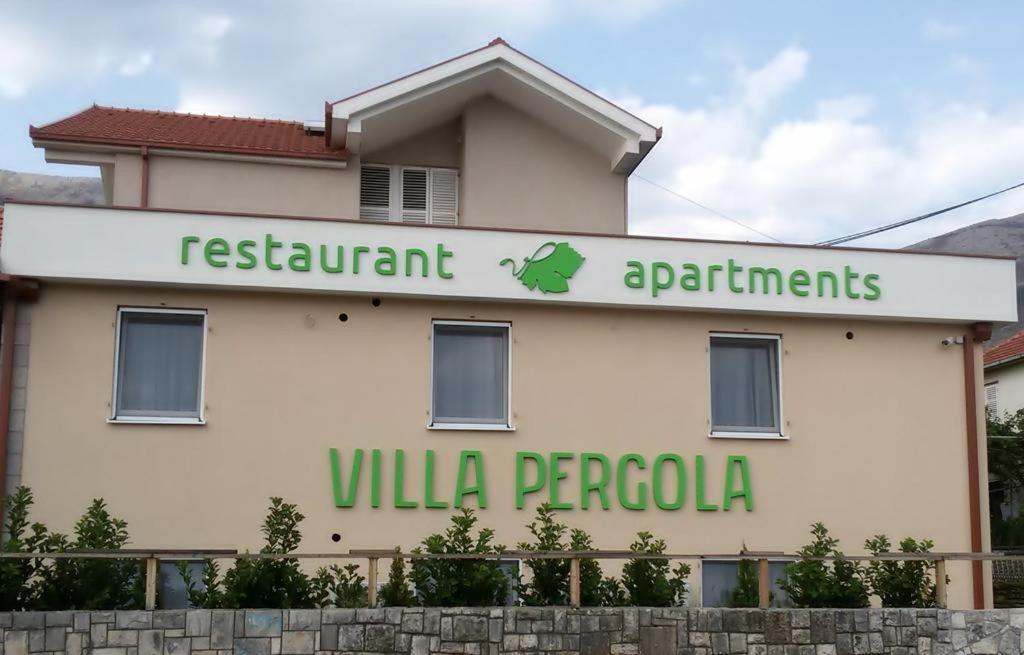 Villa Pergola Trebinje Eksteriør billede